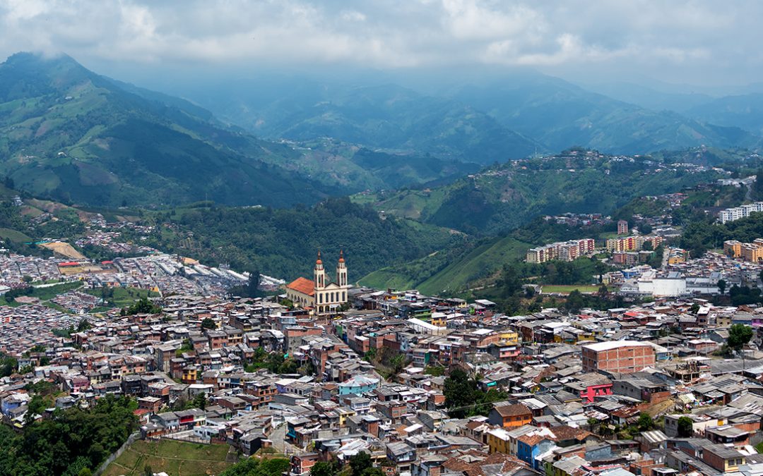 Vista de Manizales, Colombia